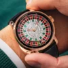 PINDU Design New NH35A Mechanical Watches Men Push Button Turn Russian Roulette Game Sapphire Mirror Diamond Dial Men's Watch - Image 2