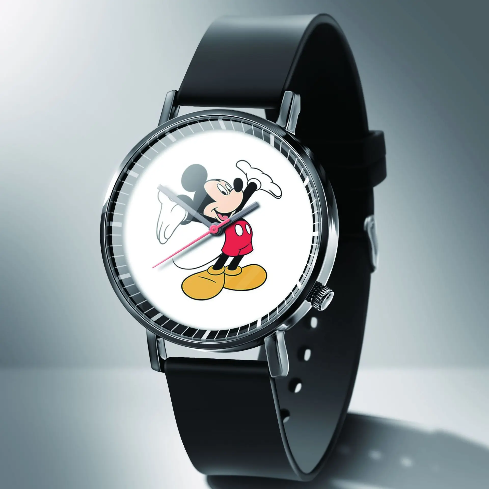 Disney Mickey Minnie Mouse Girl Boy Children's Kids Watch Women Cute Male Female Couple Wrist Watches Birthday Gifts - Image 6