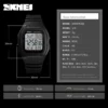 SKMEI Men Wristwatch Casual Outdoor Male Clock Luminous montre homme Digital Dual Time Sport Mens Watches 1251 2100 1278 - Image 6