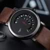 Relogio YAZOLE Men Watches Hot Sales 2023 Fashion PU Strap Casual Unique Quartz Watch For Men Waterproof Wristwatch Reloj Hombre