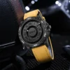 DOM 1726 Original New Design Magnetic Ball Concept Men's Fashion Cool Trend Minimalist Waterproof Stainless Steel Quartz Watch - Image 2