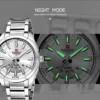 NAVIFORCE Classic Casual Watch for Men Stainless teel Sport Waterproof Male Watches Quartz Date Display Clock Relogio Masculino - Image 5