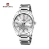 NAVIFORCE Classic Casual Watch for Men Stainless teel Sport Waterproof Male Watches Quartz Date Display Clock Relogio Masculino